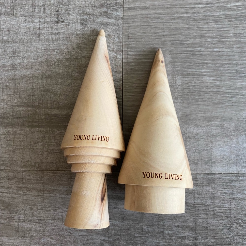 YL wooden diffuser Christmas trees